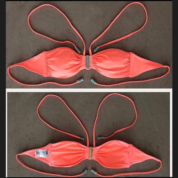 2 NWOT H&M string bikini tops - Picture 2 of 6